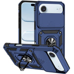 غطاء هاتف مغناطيسي مع حامل حلقة منزلق XDcase Camshield، لهواتف iPhone 17 Pro Max، iPhone 17 Pro، iPhone 17، iPhone Air