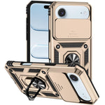 غطاء هاتف مغناطيسي مع حامل حلقة منزلق XDcase Camshield، لهواتف iPhone 17 Pro Max، iPhone 17 Pro، iPhone 17، iPhone Air