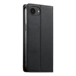 غطاء هاتف من الجلد النباتي مع تجميع قوي مغناطيسي و RFID من Dierfeng، لهواتف iPhone 17e / 16e، iPhone 17 Pro Max، iPhone 17 Pro، iPhone 17، iPhone Air، iPhone 16 Pro Max، iPhone 16 Pro، iPhone 16 Plus