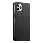 حافظة هاتف من الجلد النباتي مع تجميع قوي مغناطيسي RFID من Dierfeng، لهواتف iPhone 11 Pro Max، iPhone 11، iPhone 11 Pro، iPhone X / XS، iPhone XR، iPhone XS Max، iPhone 8 Plus / 7 Plus