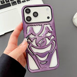 غطاء هاتف TPU مثقوب مطلي بالكهرباء لتبديد الحرارة بتصميم المهرج، لجهاز iPhone 17 Pro Max، لجهاز iPhone 17 Pro، لجهاز iPhone 17، لجهاز iPhone 16 Pro Max، لجهاز iPhone 16 Pro، لجهاز iPhone 16