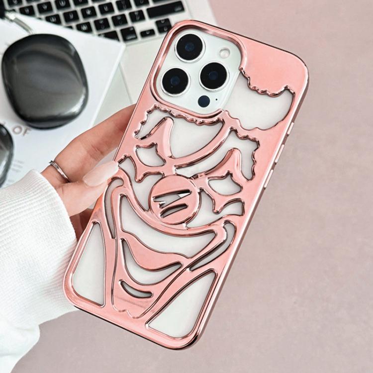 غطاء هاتف TPU مثقوب مطلي بالكهرباء لتبديد الحرارة بتصميم المهرج، لجهاز iPhone 17 Pro Max، لجهاز iPhone 17 Pro، لجهاز iPhone 17، لجهاز iPhone 16 Pro Max، لجهاز iPhone 16 Pro، لجهاز iPhone 16