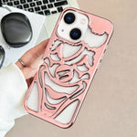Electroplated Hollow Out Clown Heat Dissipation TPU Phone Case, For iPhone 13 Pro Max, For iPhone 13 Pro, For iPhone 13