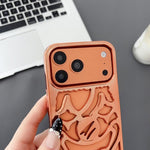 غطاء هاتف TPU مثقوب مطلي بالكهرباء لتبديد الحرارة بتصميم المهرج، لجهاز iPhone 17 Pro Max، لجهاز iPhone 17 Pro، لجهاز iPhone 17، لجهاز iPhone 16 Pro Max، لجهاز iPhone 16 Pro، لجهاز iPhone 16