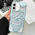 غطاء هاتف TPU مثقوب بتقنية رش الزيت لتبديد الحرارة بتصميم المهرج، لجهاز iPhone 17 Pro Max، لجهاز iPhone 17 Pro، لجهاز iPhone 17، لجهاز iPhone 16 Pro Max، لجهاز iPhone 16 Pro، لجهاز iPhone 16