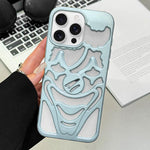 غطاء هاتف TPU مثقوب بتقنية رش الزيت لتبديد الحرارة بتصميم المهرج، لجهاز iPhone 17 Pro Max، لجهاز iPhone 17 Pro، لجهاز iPhone 17، لجهاز iPhone 16 Pro Max، لجهاز iPhone 16 Pro، لجهاز iPhone 16