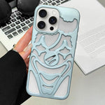 غطاء هاتف TPU مثقوب بتقنية رش الزيت لتبديد الحرارة بتصميم المهرج، لجهاز iPhone 15 Pro Max، لجهاز iPhone 15 Pro، لجهاز iPhone 15، لجهاز iPhone 14، لجهاز iPhone 14 Pro، لجهاز iPhone 14 Pro Max