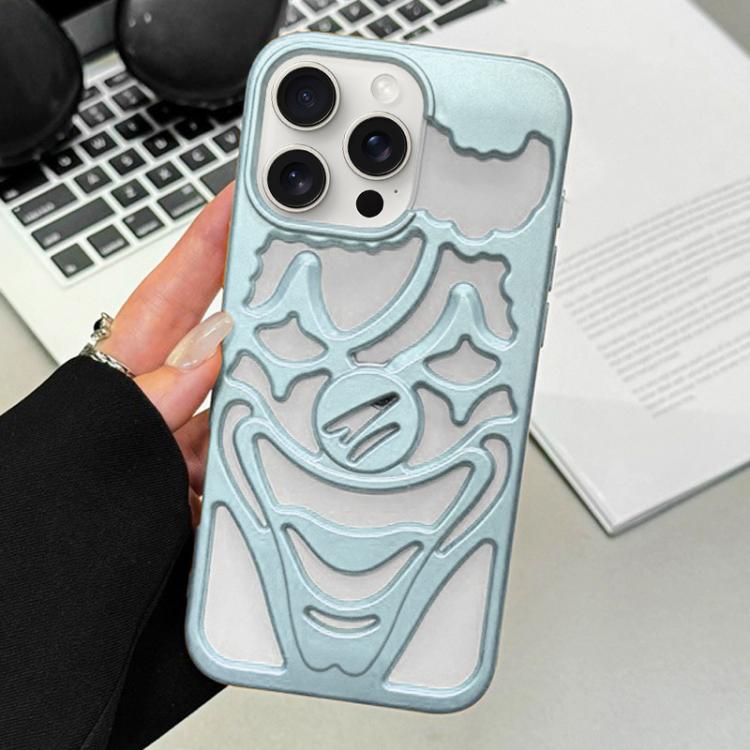 غطاء هاتف TPU مثقوب بتقنية رش الزيت لتبديد الحرارة بتصميم المهرج، لجهاز iPhone 15 Pro Max، لجهاز iPhone 15 Pro، لجهاز iPhone 15، لجهاز iPhone 14، لجهاز iPhone 14 Pro، لجهاز iPhone 14 Pro Max