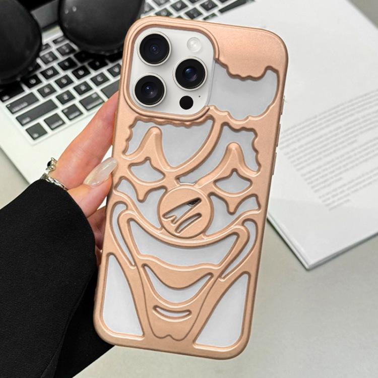 غطاء هاتف TPU مثقوب بتقنية رش الزيت لتبديد الحرارة بتصميم المهرج، لجهاز iPhone 15 Pro Max، لجهاز iPhone 15 Pro، لجهاز iPhone 15، لجهاز iPhone 14، لجهاز iPhone 14 Pro، لجهاز iPhone 14 Pro Max