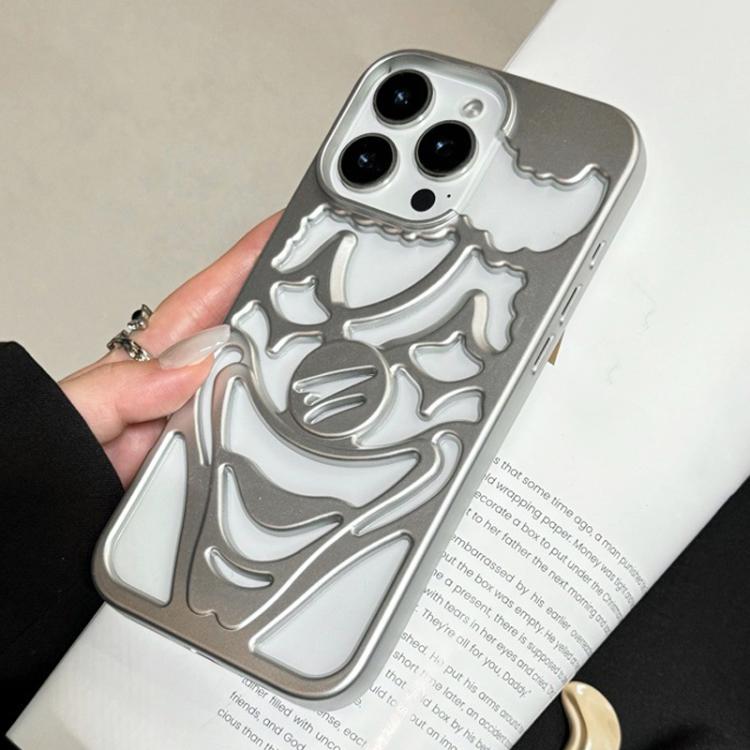 غطاء هاتف TPU مثقوب بتقنية رش الزيت لتبديد الحرارة بتصميم المهرج، لجهاز iPhone 15 Pro Max، لجهاز iPhone 15 Pro، لجهاز iPhone 15، لجهاز iPhone 14، لجهاز iPhone 14 Pro، لجهاز iPhone 14 Pro Max