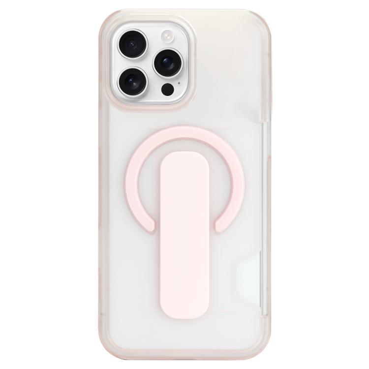 غطاء هاتف مغناطيسي شفاف مع حامل وبطاقة، لجهاز iPhone 17 Pro Max، لجهاز iPhone 17 Pro، لجهاز iPhone 17، لجهاز iPhone Air، لجهاز iPhone 16 Pro Max، لجهاز iPhone 16 Pro، لجهاز iPhone 16، لجهاز iPhone 15 Pro Max