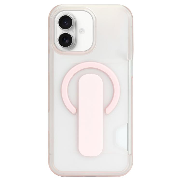 غطاء هاتف مغناطيسي شفاف مع حامل وبطاقة، لجهاز iPhone 17 Pro Max، لجهاز iPhone 17 Pro، لجهاز iPhone 17، لجهاز iPhone Air، لجهاز iPhone 16 Pro Max، لجهاز iPhone 16 Pro، لجهاز iPhone 16، لجهاز iPhone 15 Pro Max