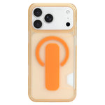 غطاء هاتف مغناطيسي شفاف مع حامل وبطاقة، لجهاز iPhone 17 Pro Max، لجهاز iPhone 17 Pro، لجهاز iPhone 17، لجهاز iPhone Air، لجهاز iPhone 16 Pro Max، لجهاز iPhone 16 Pro، لجهاز iPhone 16، لجهاز iPhone 15 Pro Max