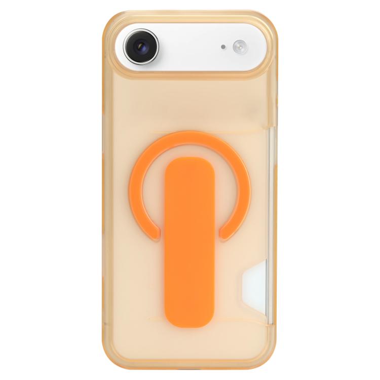 غطاء هاتف مغناطيسي شفاف مع حامل وبطاقة، لجهاز iPhone 17 Pro Max، لجهاز iPhone 17 Pro، لجهاز iPhone 17، لجهاز iPhone Air، لجهاز iPhone 16 Pro Max، لجهاز iPhone 16 Pro، لجهاز iPhone 16، لجهاز iPhone 15 Pro Max