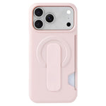 غطاء هاتف مغناطيسي مع حامل وبطاقة بملمس يشبه الجلد، لجهاز iPhone 17 Pro Max، لجهاز iPhone 17 Pro، لجهاز iPhone 17، لجهاز iPhone Air، لجهاز iPhone 16 Pro Max، لجهاز iPhone 16 Pro، لجهاز iPhone 16، لجهاز iPhone 15 Pro Max