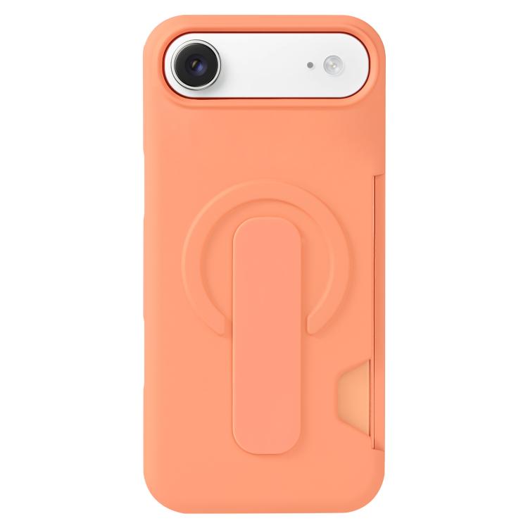 غطاء هاتف مغناطيسي مع حامل وبطاقة بملمس يشبه الجلد، لجهاز iPhone 17 Pro Max، لجهاز iPhone 17 Pro، لجهاز iPhone 17، لجهاز iPhone Air، لجهاز iPhone 16 Pro Max، لجهاز iPhone 16 Pro، لجهاز iPhone 16، لجهاز iPhone 15 Pro Max
