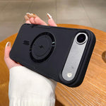 غطاء هاتف TPU مقاوم للصدمات مع حلقة مغناطيسية معدنية، لجهاز iPhone 17 Pro Max، لجهاز iPhone 17 Pro، لجهاز iPhone 17، لجهاز iPhone Air، لجهاز iPhone 16 Pro Max، لجهاز iPhone 16 Pro، لجهاز iPhone 16، لجهاز iPhone 15 Pro Max
