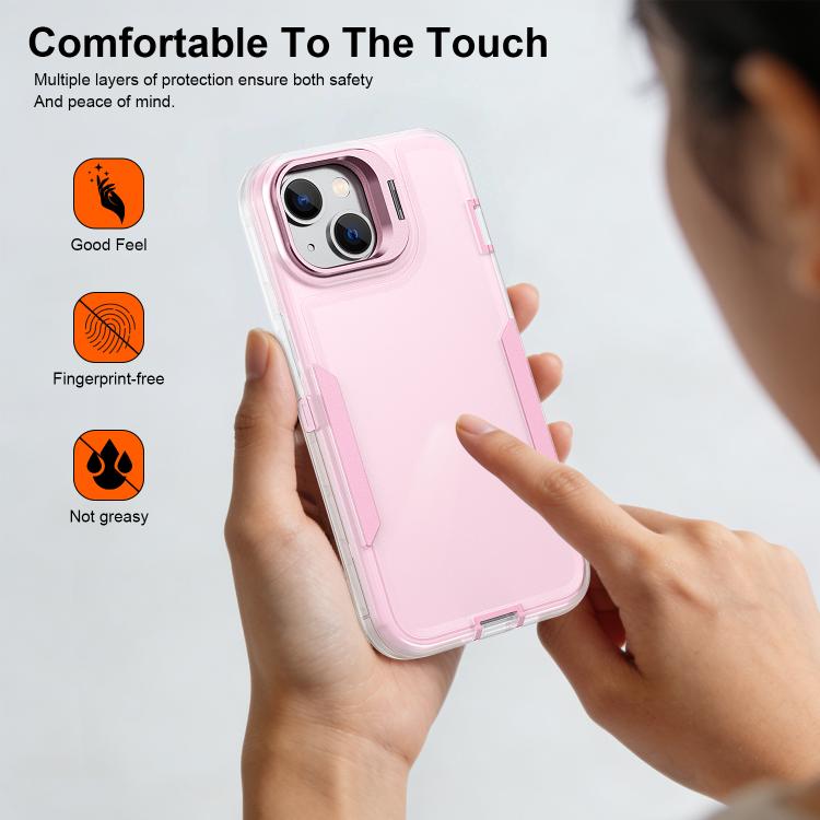 حافظة هاتف بإطار عدسة للمسافر، لهواتف iPhone 15، iPhone 14 Pro، iPhone 14 Pro Max، iPhone 13 Pro Max / 12 Pro Max، iPhone 13 Pro، iPhone 12 / 12 Pro، iPhone 11