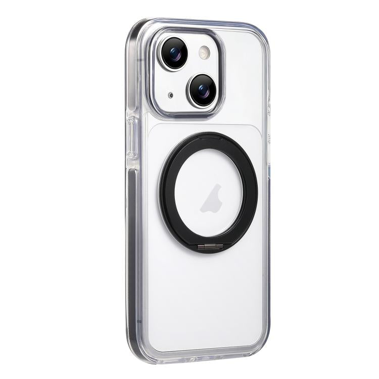 غطاء هاتف مغناطيسي مع حامل لتخفيف التوتر، لهواتف iPhone 16 Plus، iPhone 16، iPhone 15 Pro Max، iPhone 15 Pro، iPhone 15، iPhone 14 Plus