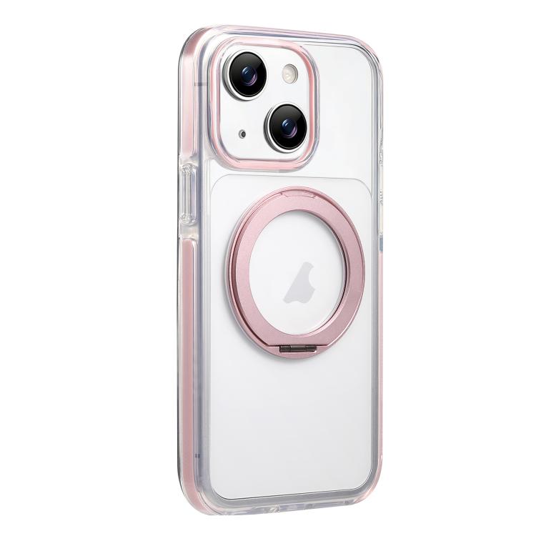 غطاء هاتف مغناطيسي مع حامل لتخفيف التوتر، لهواتف iPhone 16 Plus، iPhone 16، iPhone 15 Pro Max، iPhone 15 Pro، iPhone 15، iPhone 14 Plus