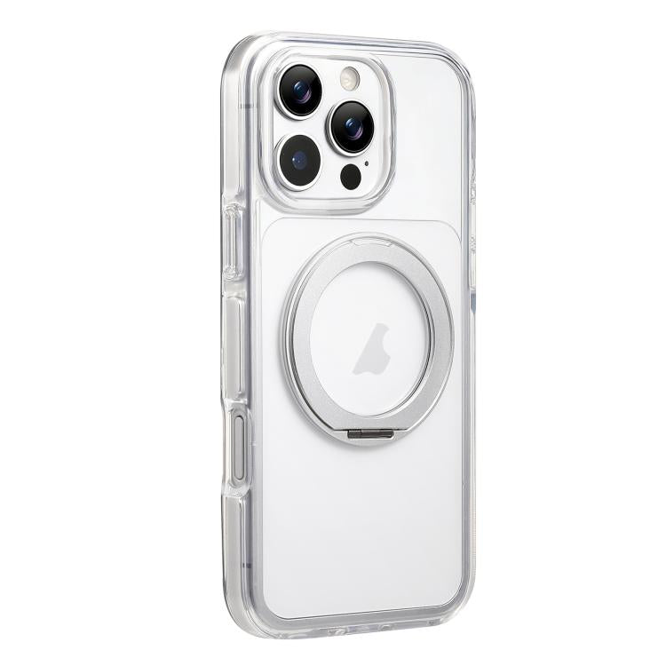 غطاء هاتف مغناطيسي مع حامل لتخفيف التوتر، لهواتف iPhone 16 Plus، iPhone 16، iPhone 15 Pro Max، iPhone 15 Pro، iPhone 15، iPhone 14 Plus