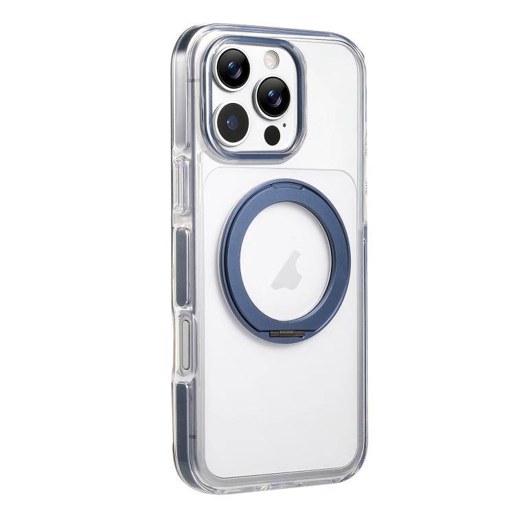 غطاء هاتف مغناطيسي مع حامل لتخفيف التوتر، لهواتف iPhone 16 Plus، iPhone 16، iPhone 15 Pro Max، iPhone 15 Pro، iPhone 15، iPhone 14 Plus