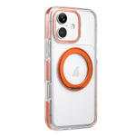 غطاء هاتف مغناطيسي مع حامل لتخفيف التوتر، لهواتف iPhone 16 Plus، iPhone 16، iPhone 15 Pro Max، iPhone 15 Pro، iPhone 15، iPhone 14 Plus