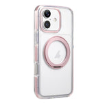 غطاء هاتف مغناطيسي مع حامل لتخفيف التوتر، لهواتف iPhone 16 Plus، iPhone 16، iPhone 15 Pro Max، iPhone 15 Pro، iPhone 15، iPhone 14 Plus