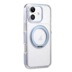 غطاء هاتف مغناطيسي مع حامل لتخفيف التوتر، لهواتف iPhone 16 Plus، iPhone 16، iPhone 15 Pro Max، iPhone 15 Pro، iPhone 15، iPhone 14 Plus