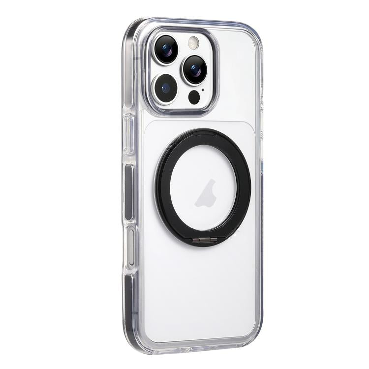 غطاء هاتف مغناطيسي مع حامل لتخفيف التوتر، لهواتف iPhone 17 Pro Max، iPhone 17 Pro، iPhone 17، iPhone Air، iPhone 16 Pro Max، iPhone 16 Pro