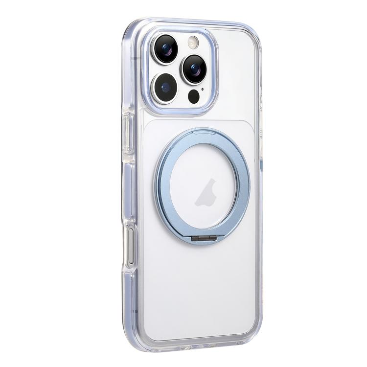 غطاء هاتف مغناطيسي مع حامل لتخفيف التوتر، لهواتف iPhone 17 Pro Max، iPhone 17 Pro، iPhone 17، iPhone Air، iPhone 16 Pro Max، iPhone 16 Pro