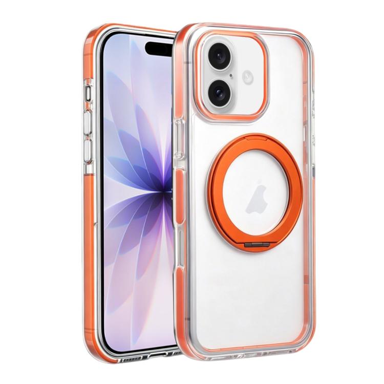 غطاء هاتف مغناطيسي مع حامل لتخفيف التوتر، لهواتف iPhone 17 Pro Max، iPhone 17 Pro، iPhone 17، iPhone Air، iPhone 16 Pro Max، iPhone 16 Pro