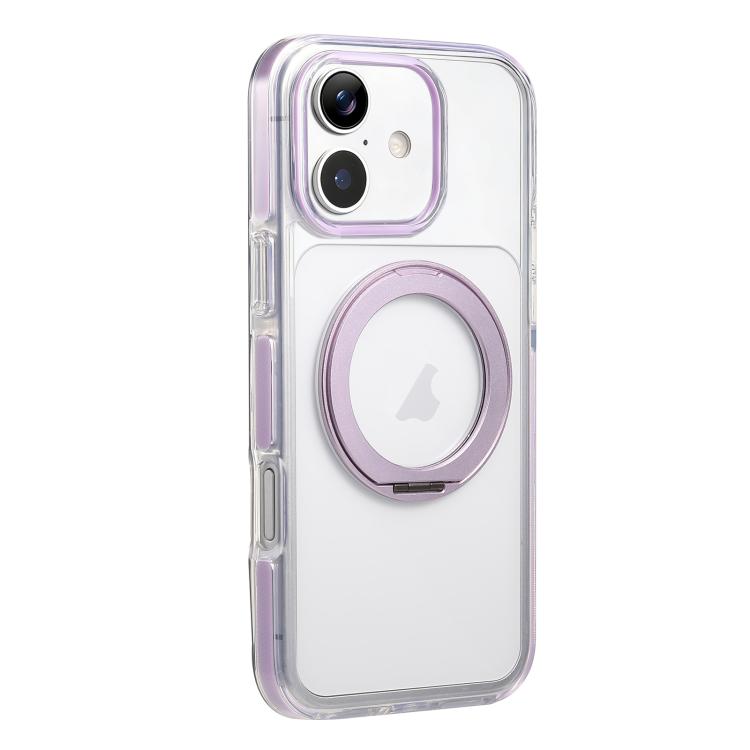 غطاء هاتف مغناطيسي مع حامل لتخفيف التوتر، لهواتف iPhone 17 Pro Max، iPhone 17 Pro، iPhone 17، iPhone Air، iPhone 16 Pro Max، iPhone 16 Pro