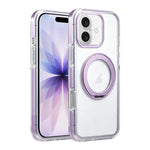 غطاء هاتف مغناطيسي مع حامل لتخفيف التوتر، لهواتف iPhone 17 Pro Max، iPhone 17 Pro، iPhone 17، iPhone Air، iPhone 16 Pro Max، iPhone 16 Pro