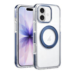 غطاء هاتف مغناطيسي مع حامل لتخفيف التوتر، لهواتف iPhone 17 Pro Max، iPhone 17 Pro، iPhone 17، iPhone Air، iPhone 16 Pro Max، iPhone 16 Pro
