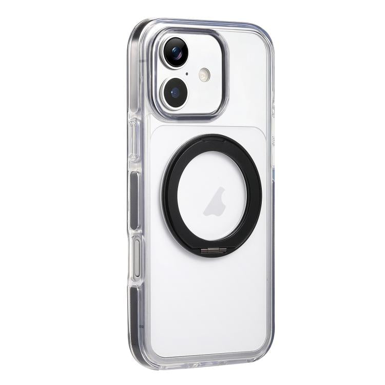 غطاء هاتف مغناطيسي مع حامل لتخفيف التوتر، لهواتف iPhone 17 Pro Max، iPhone 17 Pro، iPhone 17، iPhone Air، iPhone 16 Pro Max، iPhone 16 Pro
