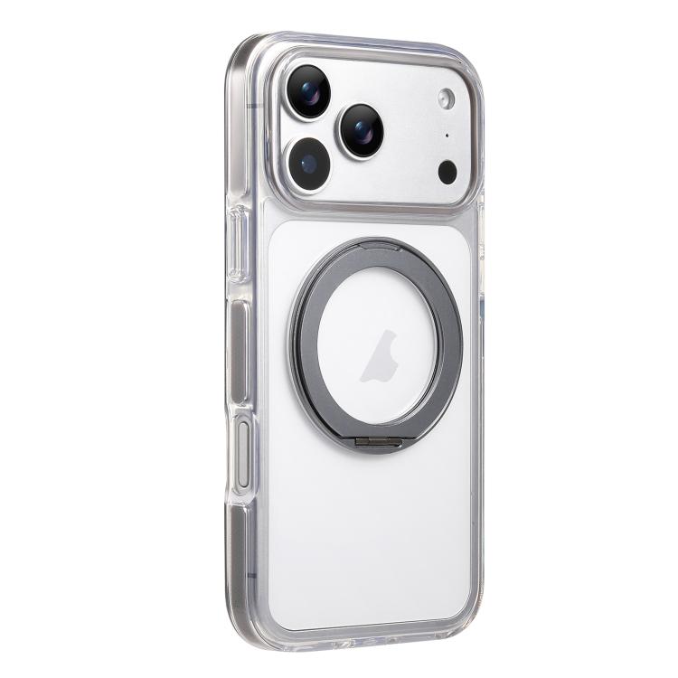 غطاء هاتف مغناطيسي مع حامل لتخفيف التوتر، لهواتف iPhone 17 Pro Max، iPhone 17 Pro، iPhone 17، iPhone Air، iPhone 16 Pro Max، iPhone 16 Pro