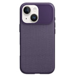 غطاء هاتف مغناطيسي من قماش تقني بنسيج PC مع زر كاميرا ذكي، لهواتف iPhone 15، iPhone 14، iPhone 14 Pro، iPhone 14 Pro Max، iPhone 13 Pro Max، iPhone 13 Pro، iPhone 13