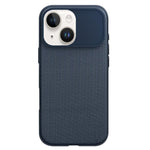 غطاء هاتف مغناطيسي من قماش تقني بنسيج PC مع زر كاميرا ذكي، لهواتف iPhone 15، iPhone 14، iPhone 14 Pro، iPhone 14 Pro Max، iPhone 13 Pro Max، iPhone 13 Pro، iPhone 13