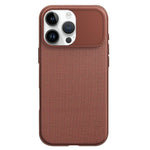 غطاء هاتف مغناطيسي من قماش تقني بنسيج PC مع زر كاميرا ذكي، لهواتف iPhone 15، iPhone 14، iPhone 14 Pro، iPhone 14 Pro Max، iPhone 13 Pro Max، iPhone 13 Pro، iPhone 13