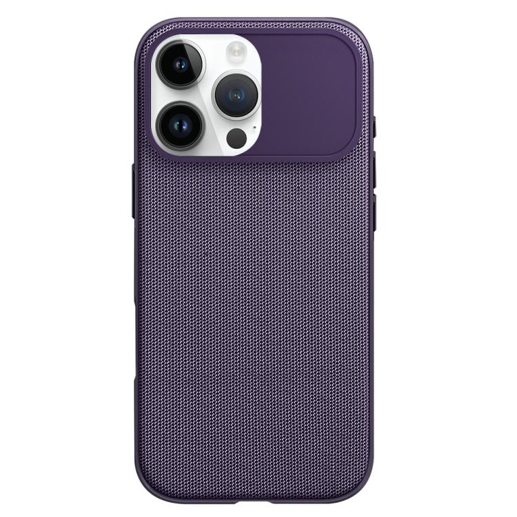 غطاء هاتف مغناطيسي من قماش تقني بنسيج PC مع زر كاميرا ذكي، لهواتف iPhone 15، iPhone 14، iPhone 14 Pro، iPhone 14 Pro Max، iPhone 13 Pro Max، iPhone 13 Pro، iPhone 13