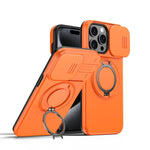 Camera Sliding Shield Magnetic Rotation Holder Phone Case, For iPhone 14 / 13, For iPhone 14 Pro, For iPhone 14 Pro Max, For iPhone 13 Pro Max / 12 Pro Max, For iPhone 13 Pro, For iPhone 12 / 12 Pro