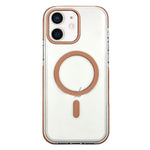 غطاء هاتف مغناطيسي هجين من PC وTPU بلونين، لأجهزة iPhone 12 / 12 Pro، iPhone 12 Pro Max