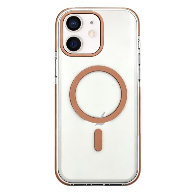 غطاء هاتف مغناطيسي هجين من PC وTPU بلونين، لأجهزة iPhone 12 / 12 Pro، iPhone 12 Pro Max