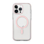 غطاء هاتف مغناطيسي هجين من PC وTPU بلونين، لأجهزة iPhone 12 / 12 Pro، iPhone 12 Pro Max