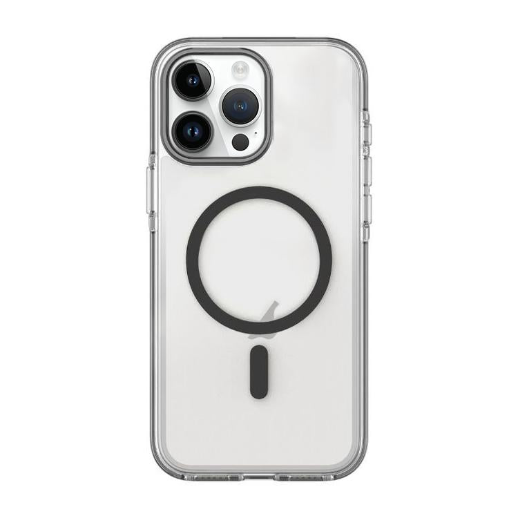غطاء هاتف مغناطيسي هجين من PC وTPU بلونين، لأجهزة iPhone 12 / 12 Pro، iPhone 12 Pro Max