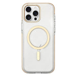 غطاء هاتف مغناطيسي هجين من PC وTPU بلونين، لأجهزة iPhone 12 / 12 Pro، iPhone 12 Pro Max