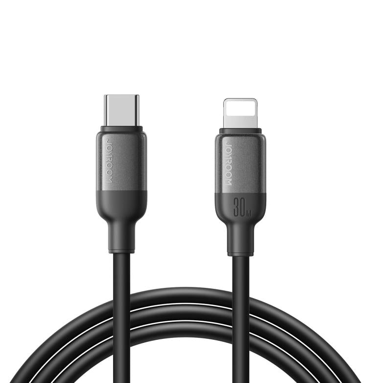 كابل بيانات شحن سريع USB-C / Type-C إلى 8 سنون من سلسلة JOYROOM S-A62 Lively بقدرة 30W، الطول: 1.2 متر، USB-C / Type-C إلى 8 سنون