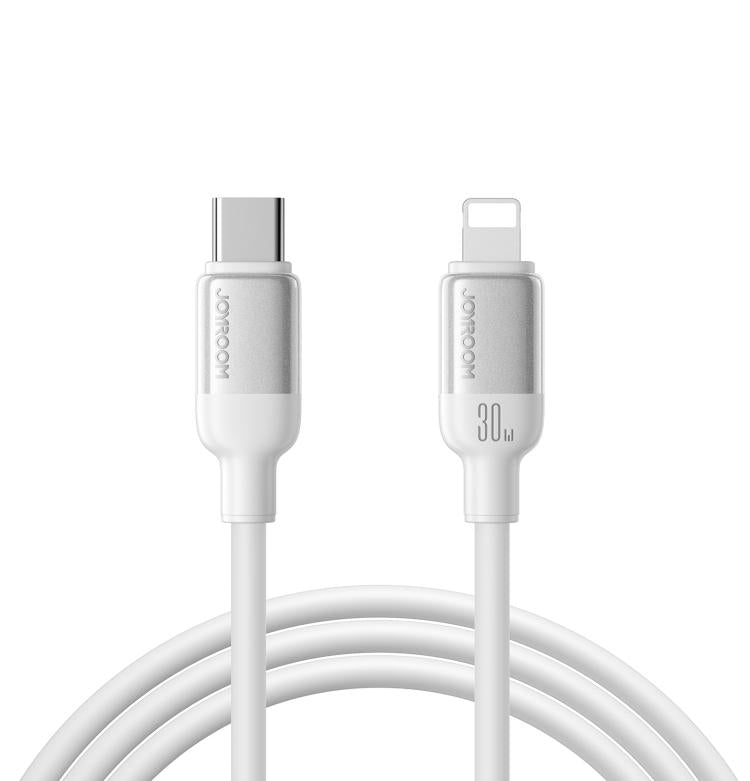 كابل بيانات شحن سريع USB-C / Type-C إلى 8 سنون من سلسلة JOYROOM S-A62 Lively بقدرة 30W، الطول: 1.2 متر، USB-C / Type-C إلى 8 سنون