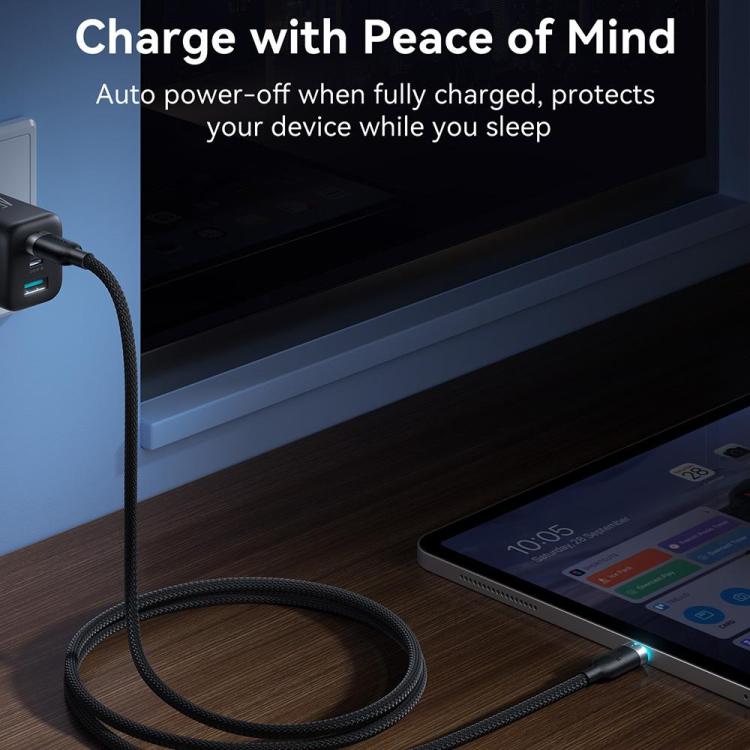 كابل بيانات شحن سريع مع إيقاف تشغيل تلقائي JOYROOM S-A63 سلسلة StarWay بطول 1.2م 30W من Type-C إلى 8 Pin، Type-C إلى 8 Pin